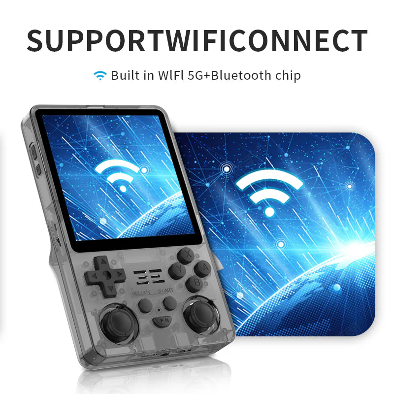 POWKIDDY RGB20SX – Retro Handheld Game Console | 4.0” 720x720 Vertical IPS | 5000mAh | Dual TF | 60Hz Smooth Emulation