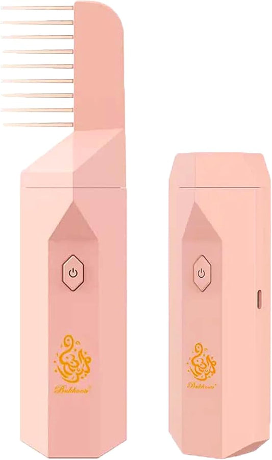Bakhoor USB Rechargeable Comb Electric Luxury ,Incense Burner Portable Incense Burner Hair