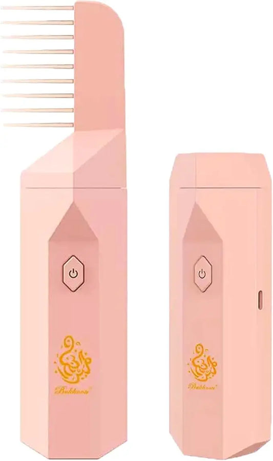 Bakhoor USB Rechargeable Comb Electric Luxury ,Incense Burner Portable Incense Burner Hair The Wonders Mart Trading™