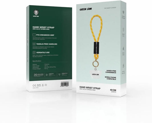 Green Lion Hand Wrist Strap designed in fashion, function,hands-free convenience,
