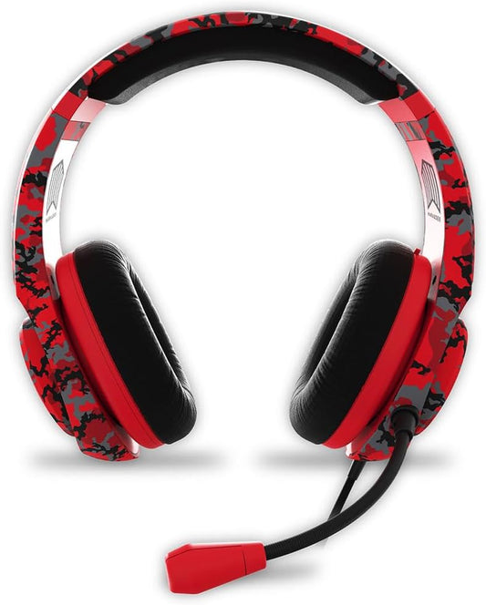 4Gamers - Marauder Gaming Headset - Xbox, PS4/PS5, Switch, PC - Camo Edition