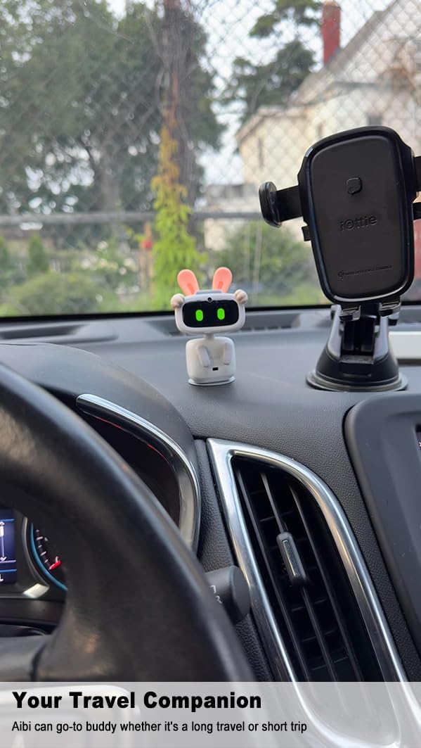 (PRE ORDER!) Aibi Pocket Pet - Wearable Robot | ChatGPT Powered AI Companion with Voice Commands, Emotional Interaction, Singing & Dancing | Magnetically Attaches to Anywhere | Ultra Portable