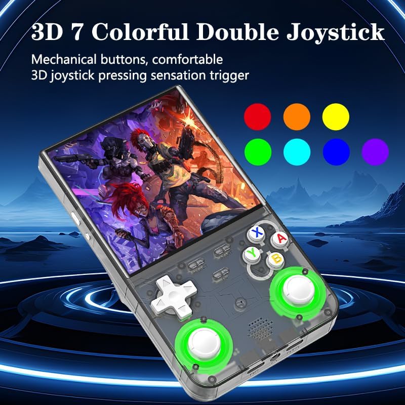 R36 Ultra Retro Handheld Console – 64Gb | 18,000+ Games | 4.0" IPS Screen | Linux System | Portable Arcade Gaming