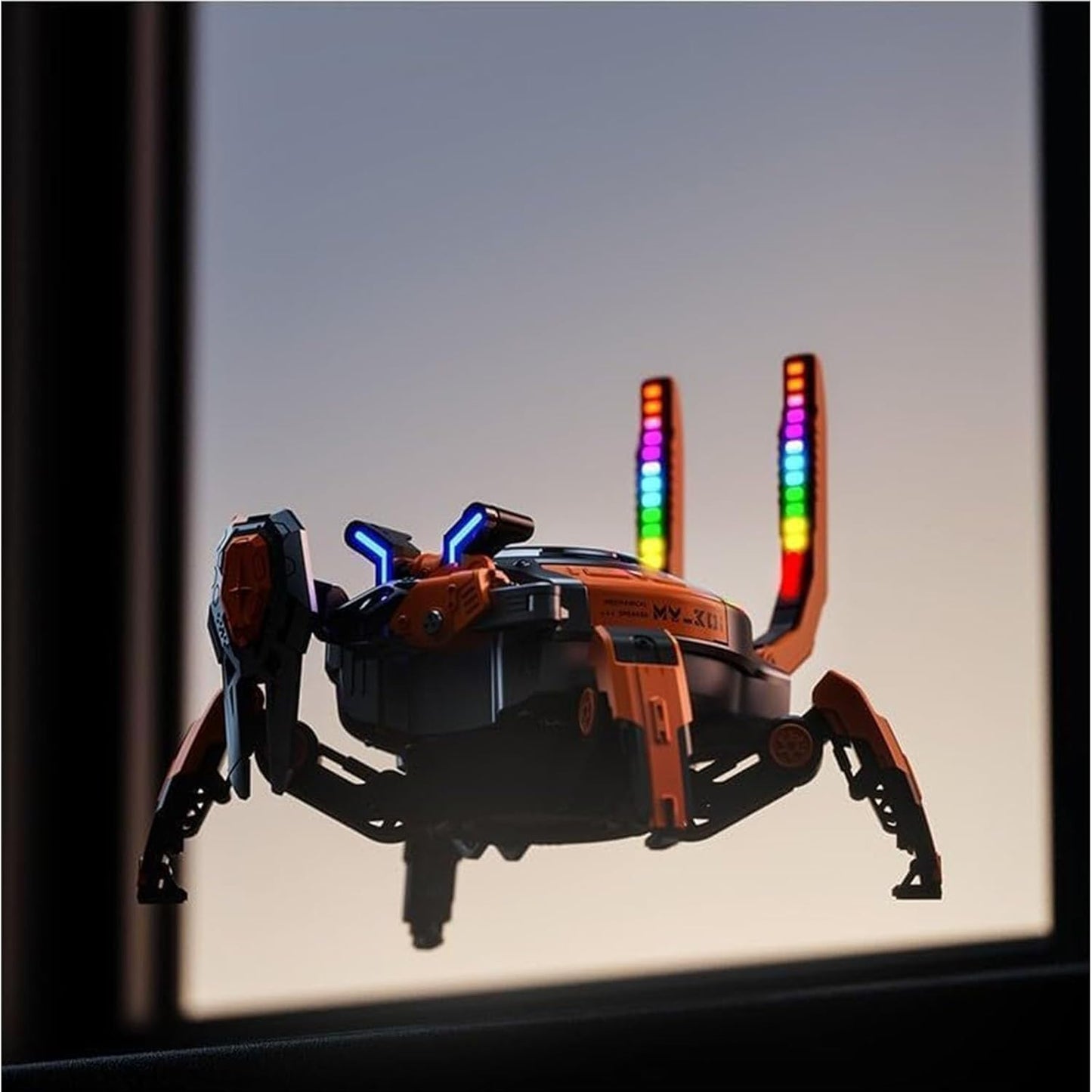 Machine Crab Audio™ – Bluetooth Speaker with Deep Bass & Futuristic Design
