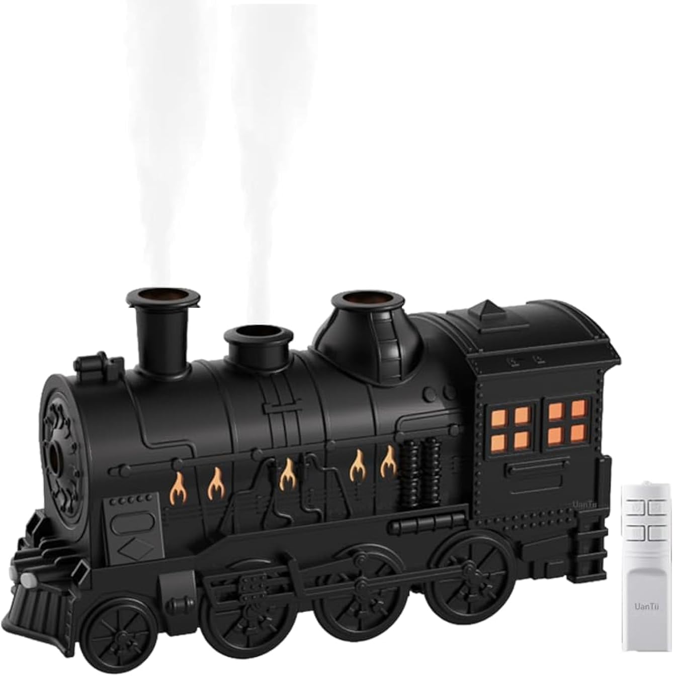 Train-Shaped Aromatherapy Diffuser – 300ml Cool Mist Humidifier with Remote & LED