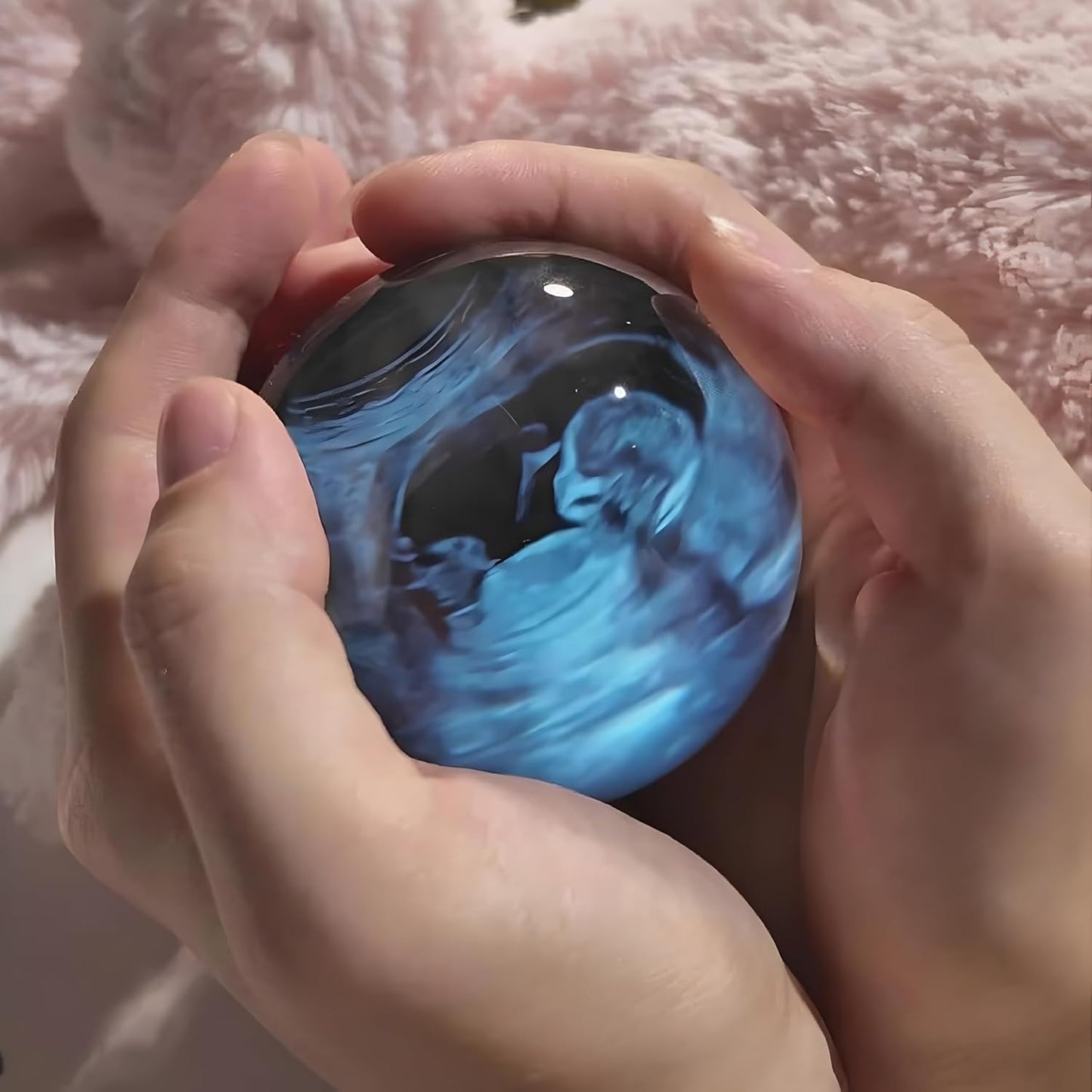 Crystal Ball Digital Video Display – Personalized 3D LED Memory Orb