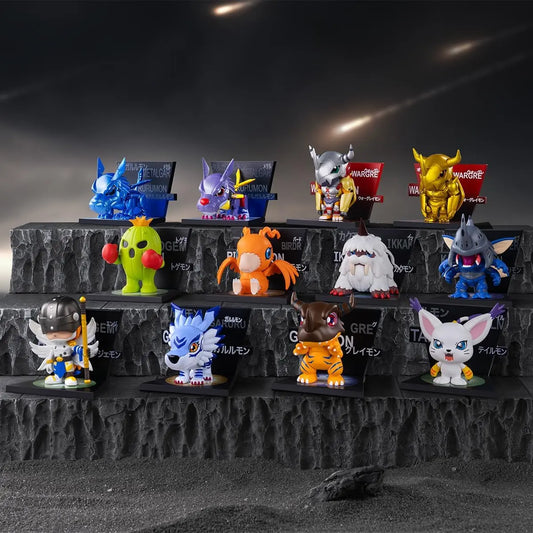 POP MART - Digimon Adventure Fridge Magnet Series Blind Box (Single Box) The Wonders Mart Trading™