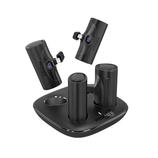 Promate VersaSocket | Multi-Function AC Power Socket Charger with Built-In 20W USB-C Cable, USB-C PD Port, USB-A QC3.0 – 3250W Output, 13A Fuse – Smart Charging with Safety Protection