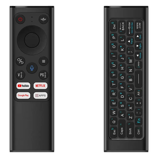 Green Lion Rechargeable Wireless Universal Remote for Samsung TVs Air Mouse & Keyboard (EN/AR), Voice Assistant, Compatible With Android TV Box, PC, Computer, Projector, Android/Windows/MacOS/Linux The Wonders Mart Trading™