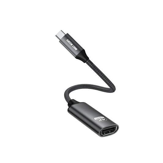 Green Lion 4K USB-C to HDMI Adapter Cable - Black