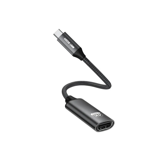 Green Lion 4K USB-C to HDMI Adapter Cable - Black The Wonders Mart Trading™