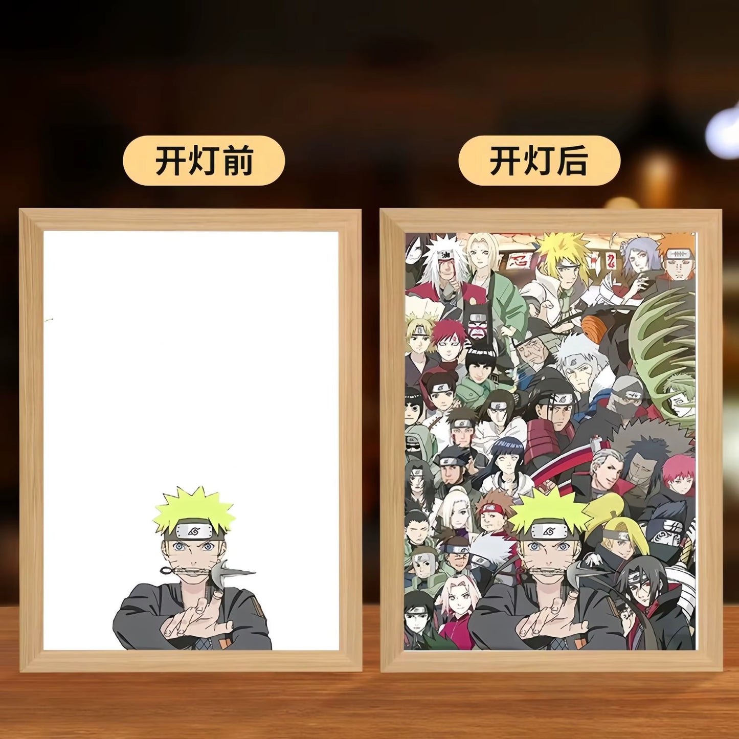 3D LED Painting Frame – Anime & Game Lamp