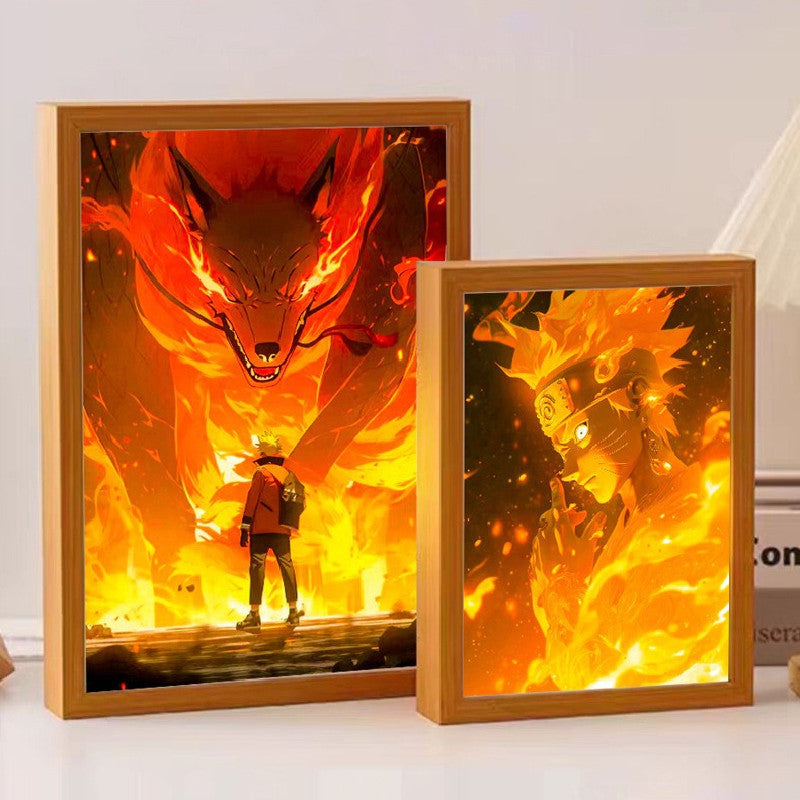 3D LED Painting Frame – Anime & Game Lamp