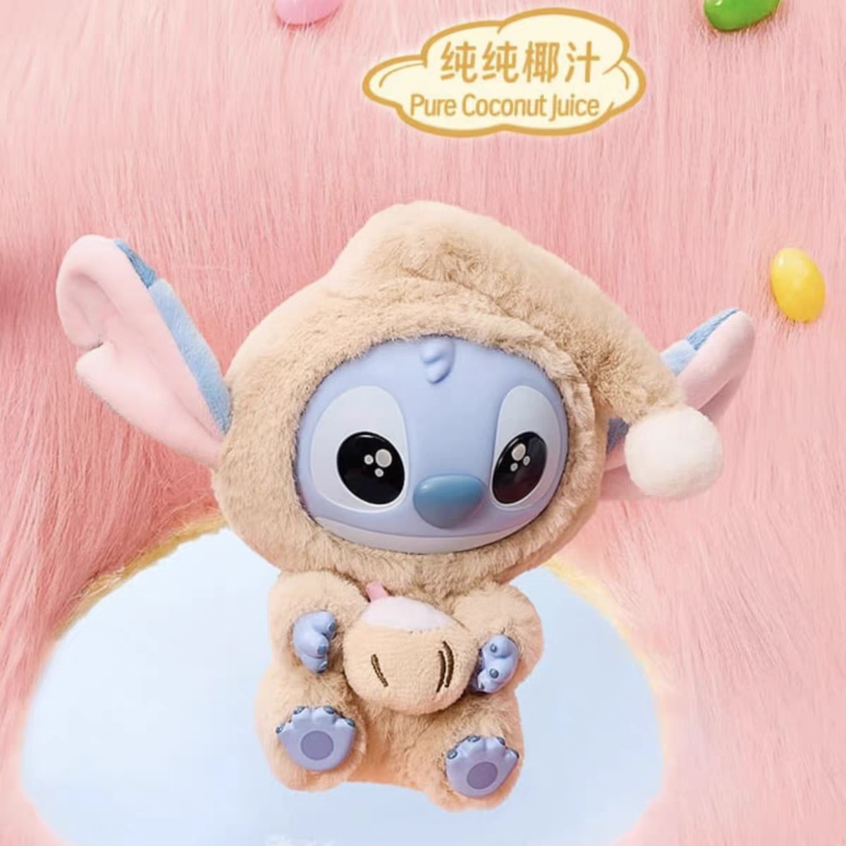 Miniso x Disney Stitch – “Eat Something Before Sleep” Blind Box Series