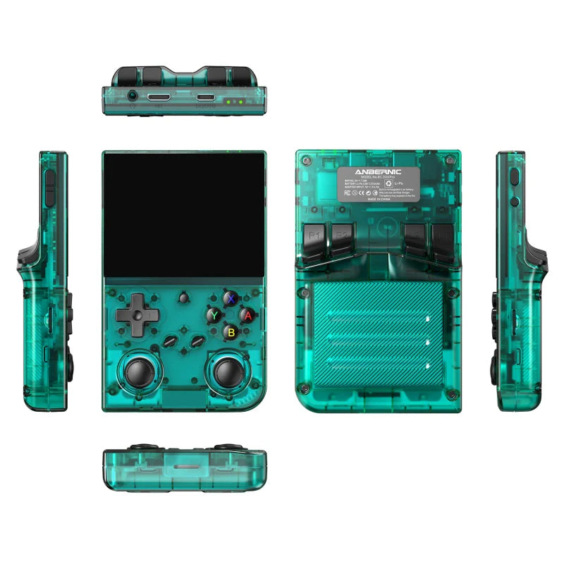 ANBERNIC RG35XX Pro 128GB – Retro Handheld Game Console | 3.5" IPS Screen | 30+ Emulators | WiFi, Bluetooth, HDMI Output