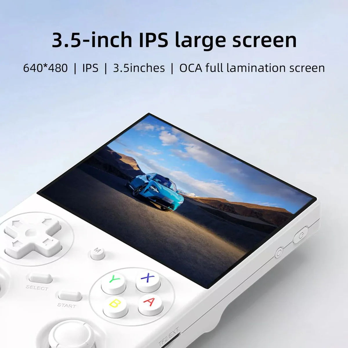 ANBERNIC RG35XX Pro 128GB – Retro Handheld Game Console | 3.5" IPS Screen | 30+ Emulators | WiFi, Bluetooth, HDMI Output
