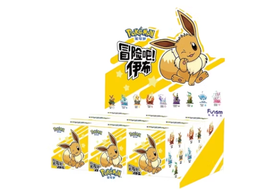Funism Pokémon Eevee Adventure Series – Blind Box or Full Display Case