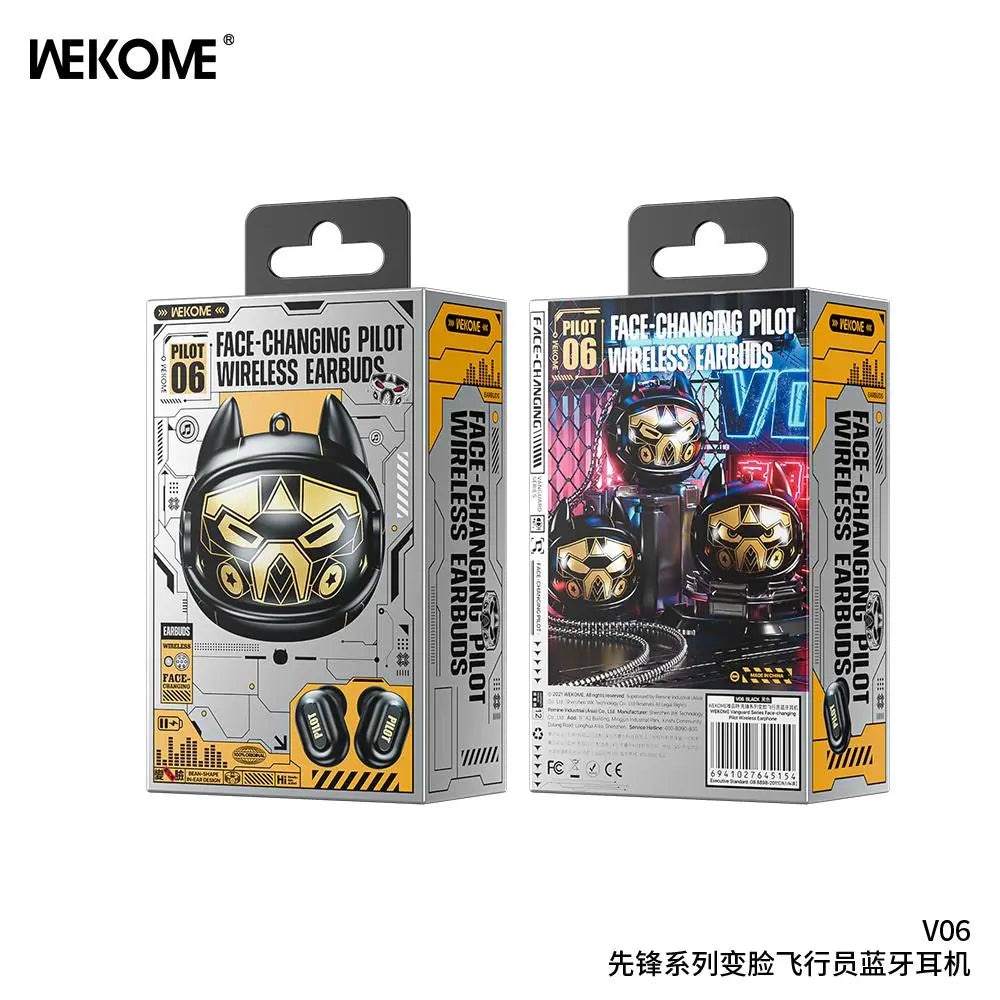 Wekome V06 Wireless Earbuds – Ultra-Low Latency Gaming TWS | Bluetooth 5.3 | 5H Playtime | Type-C Fast Charging The Wonders Mart Trading™