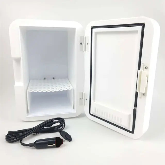 Amoi 8L Mini Portable Fridge – Car & Home Use with Cooling & Heating Function (12V/220V)