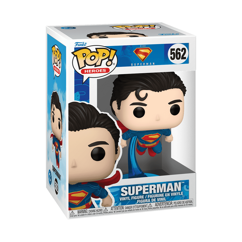 Funko Pop! Superman (2025) #562 – window display box