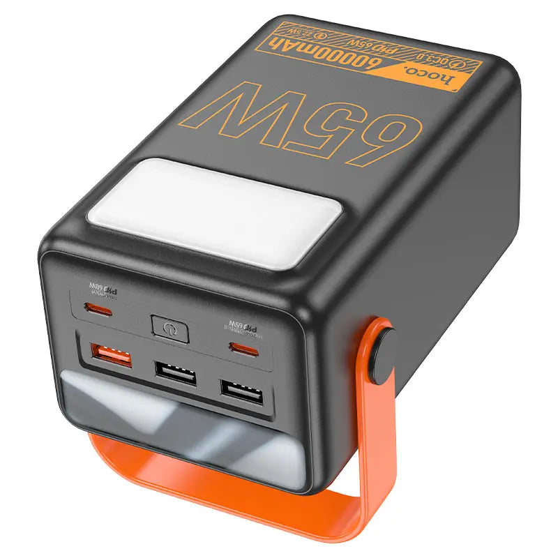 HOCO J110A 60000mAh Super Power Bank – PD65W, Dual Type-C & 3 USB Ports The Wonders Mart Trading™