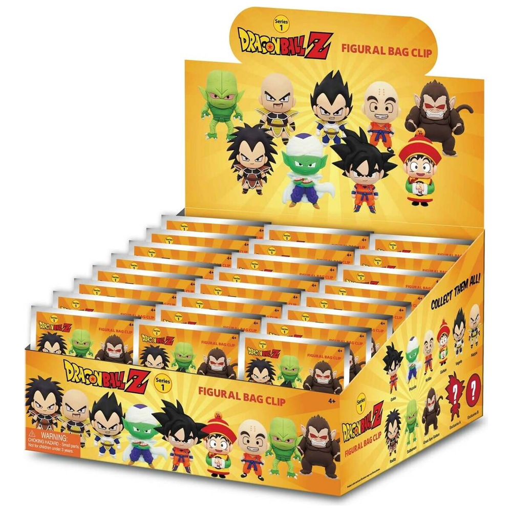 Dragon Ball Z Series 1 bag clip counter display – one mystery bag supplied