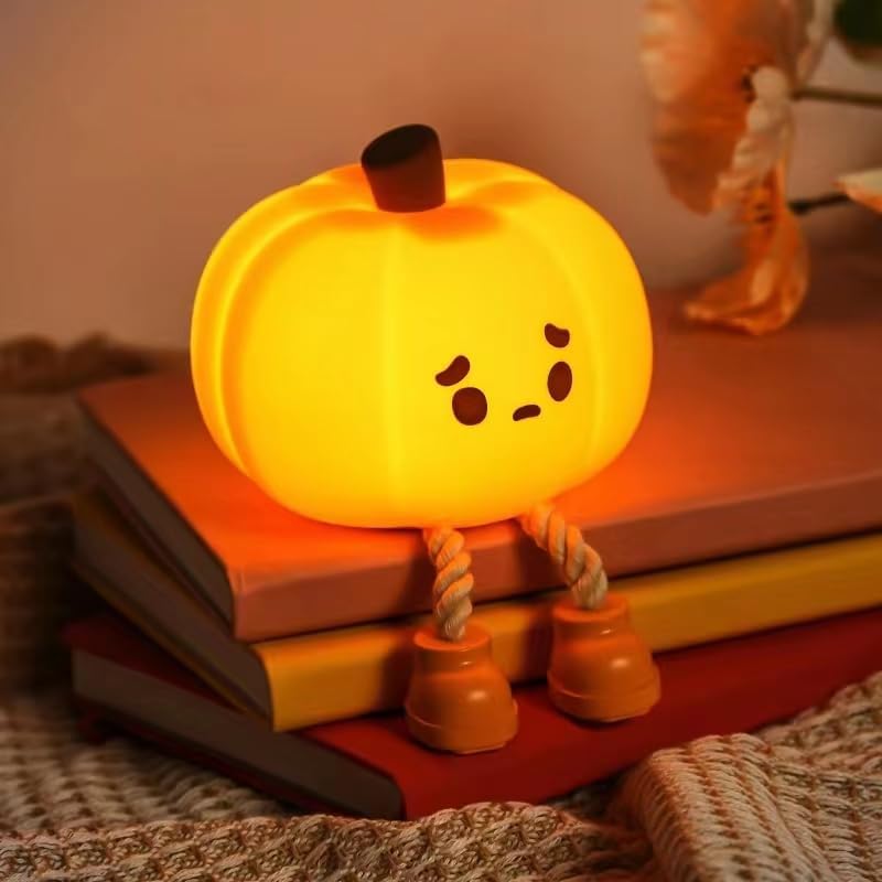 Kids Night Light 3 Light Modes, Dimmable with Timer, Touch Control, Silicone, USB Rechargeable.