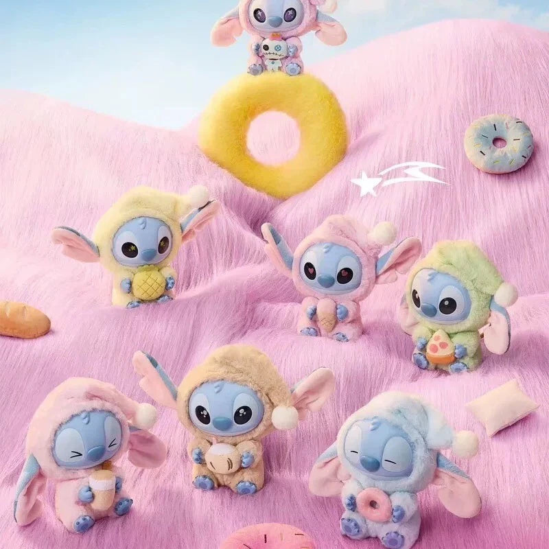 Miniso x Disney Stitch – “Eat Something Before Sleep” Blind Box Series