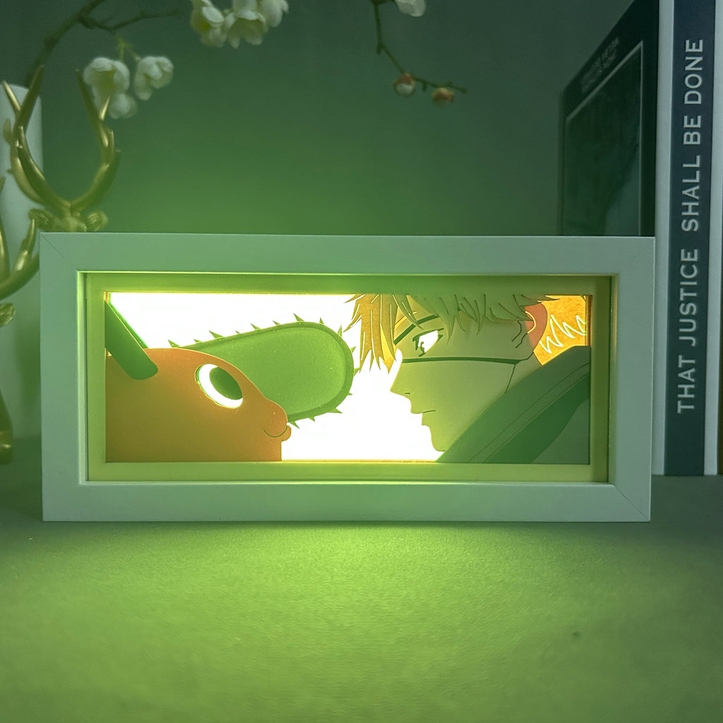 Anime RGB LED Light Box – Art Desk & Room Decor The Wonders Mart Trading™