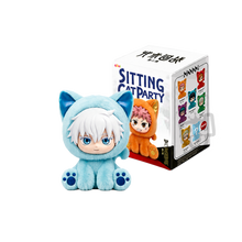 EAKI Jujutsu Kaisen Sitting Cat Party Plush Pendant Blind Box – Single Box The Wonders Mart Trading™