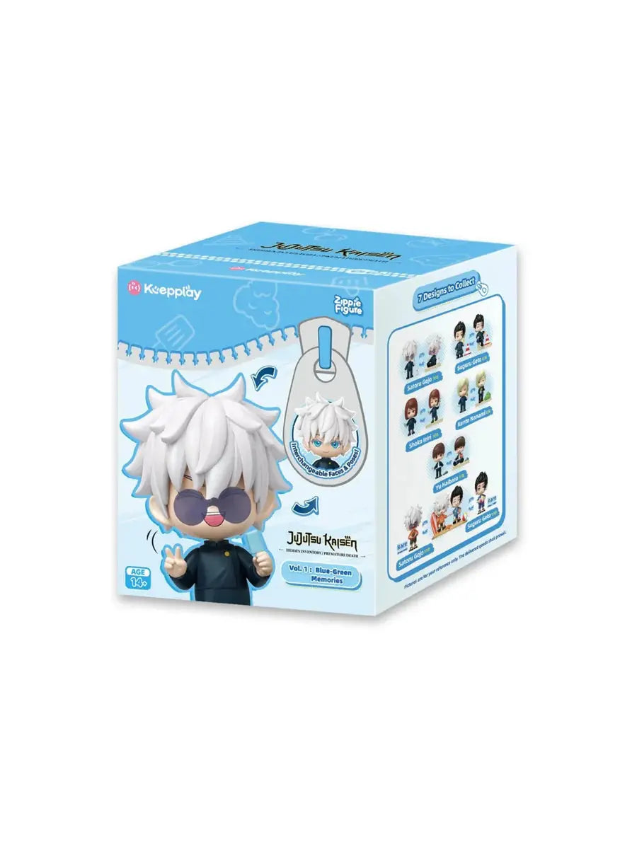 Keepplay - Jujutsu Kaisen Zipper Movable Figure series Blind Box (Single Box) The Wonders Mart Trading™