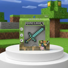 Minecraft-Inspired Diamond Sword LED Keychain – Pixel Gaming Light Accessory The Wonders Mart Trading™