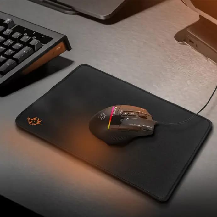 Porodo Gaming 4-in-1 Combo – RGB Keyboard, High-DPI Mouse, 40mm Headset & Smooth Mousepad | Ultimate USB Gaming Setup for PC & Laptop