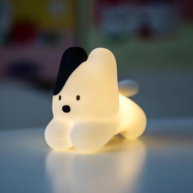 Kids Night Light 3 Light Modes, Dimmable with Timer, Touch Control, Silicone, USB Rechargeable.