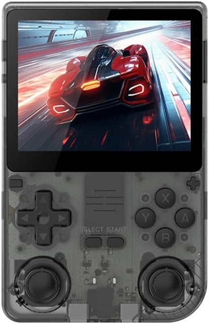 Powkiddy V20 Retro Handheld Game Console - 3.5" IPS Screen, Quad-Core CPU, 5000mAh Battery, Dual TF Slots, 10-Hour Playtime, Open-Source System