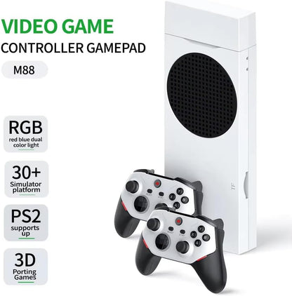 M88 Pro 128GB Retro Game Console – 4K/8K HD | 30,000+ Games | PS2, PSP, N64 | Wireless Controllers