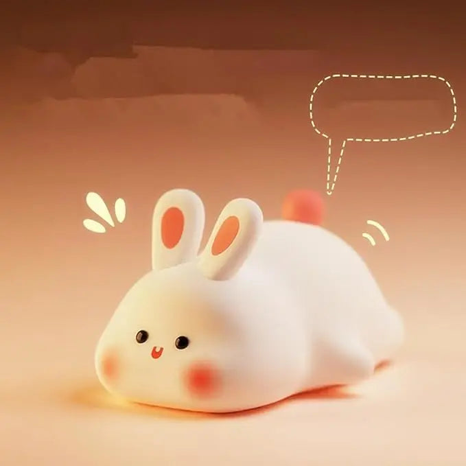 
Kids Night Light 3 Light Modes, Dimmable with Timer, Touch Control, Silicone, USB Rechargeable. The Wonder Mart