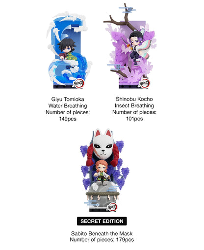 POP MART Demon Slayer: Kimetsu no Yaiba Unwavering Resolve Arc Series Block Figure – Single Blind Box The Wonders Mart Trading™