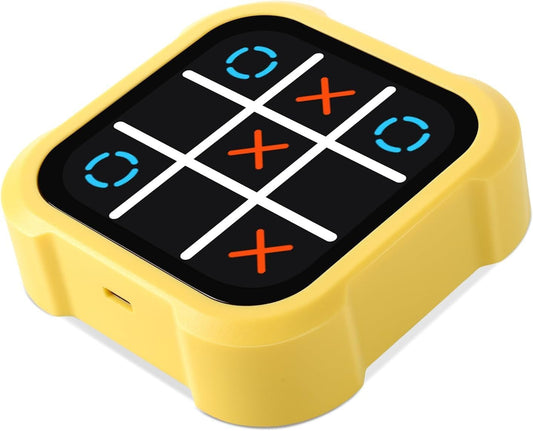 Electronic Tic Tac Toe Bolt Game Board Games for Travel 3-in-1 Portable Handheld Puzzle Game for Kids Boys and Girls Board Games for Adults Family Game for All Ages