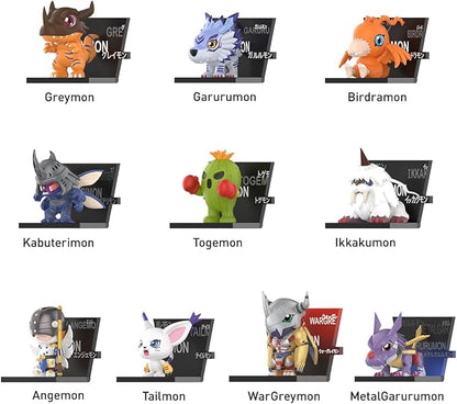 POP MART - Digimon Adventure Fridge Magnet Series Blind Box (Single Box)