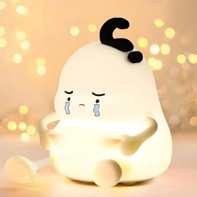 
Kids Night Light 3 Light Modes, Dimmable with Timer, Touch Control, Silicone, USB Rechargeable. The Wonder Mart