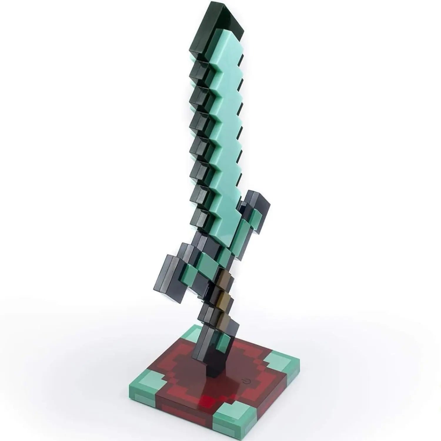 Minecraft-Inspired Diamond Sword LED Desk Lamp – USB Gaming Room Night Light The Wonders Mart Trading™