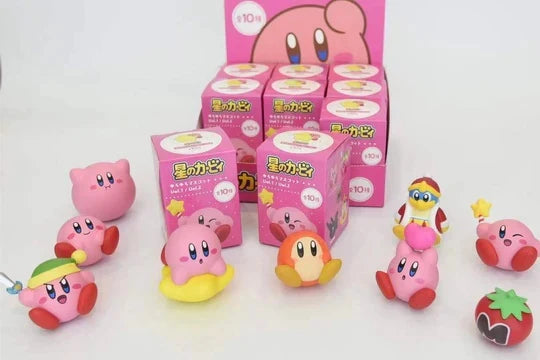 Kirby of the Stars Yura Yura Mascot Blind Box – Series 1 / 2 | Japanese Collectible (Single Box) The Wonders Mart Trading™