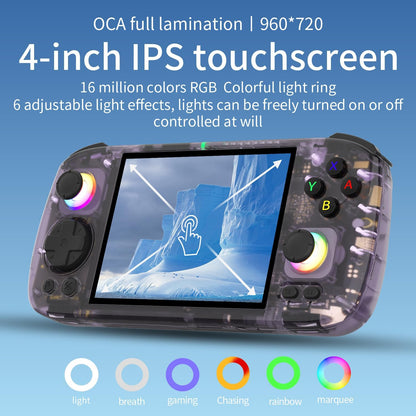 RG406H Retro Handheld Console – Android 13 | 8GB RAM + 128GB UFS | RGB Gaming Beast