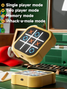 Electronic Tic Tac Toe Bolt Game Board Games for Travel 3-in-1 Portable Handheld Puzzle Game for Kids Boys and Girls Board Games for Adults Family Game for All Ages The Wonder Mart