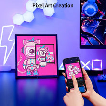 Divoom Pixoo 64 - Customizable WiFi Pixel Cloud Digital Photo Frame, 64x64 LED Panel Display for Gaming Room The Wonder Mart