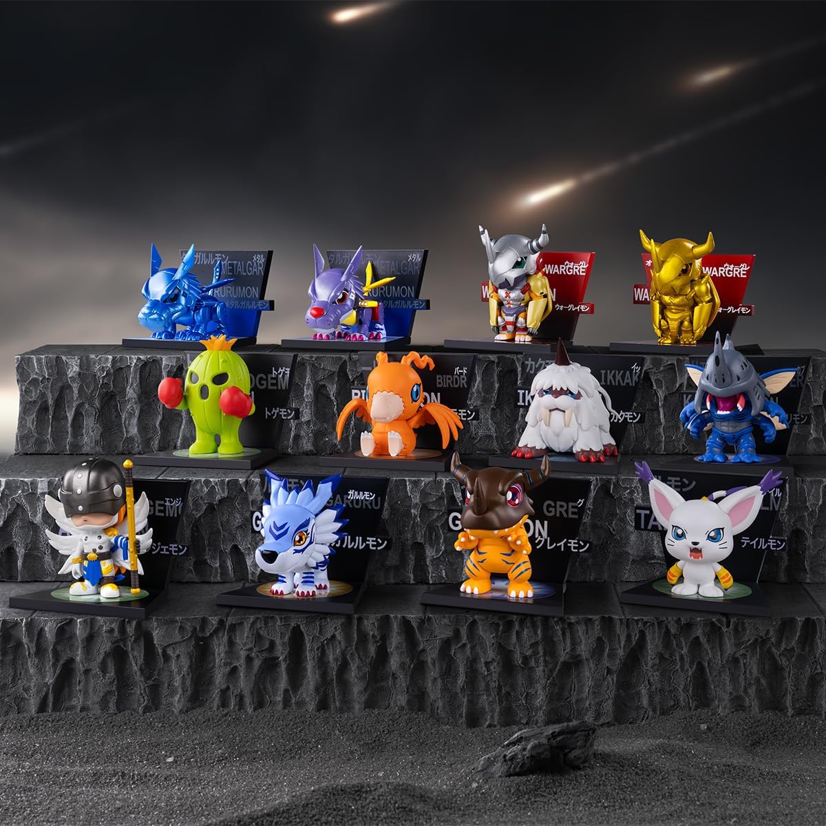 POP MART - Digimon Adventure Fridge Magnet Series Blind Box (Single Box)