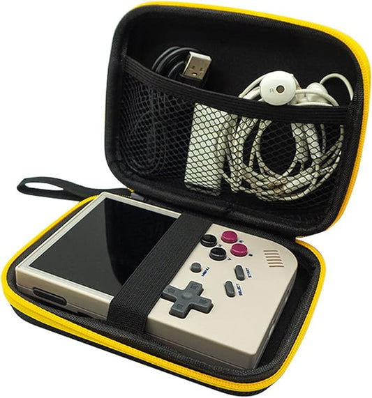 Retro Handheld Console Carrying Case – Protective Travel Organizer Bag for RG Series & More