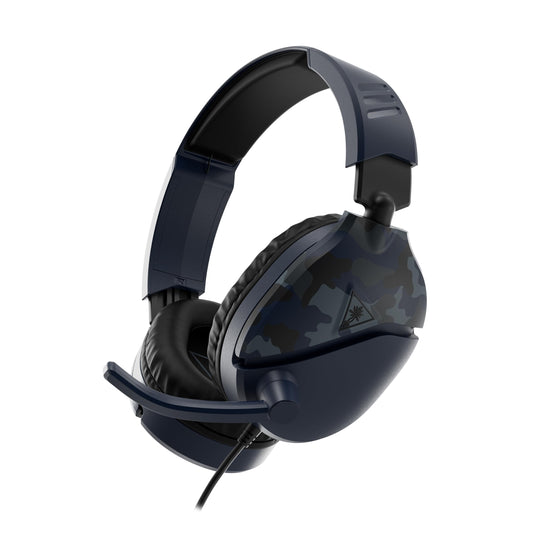 Turtle Beach Recon 70 Multiplatform Gaming Headset – 3.5mm Wired Over-Ear Headphones with Flip-to-Mute Mic, 40mm Speakers, and Spatial Audio Support for Xbox, PS5, PS4, PC & Mobile