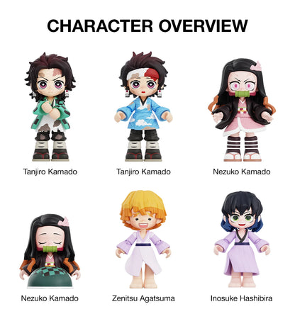 POP MART Demon Slayer: Kimetsu no Yaiba Unwavering Resolve Arc Series Block Figure – Single Blind Box The Wonders Mart Trading™